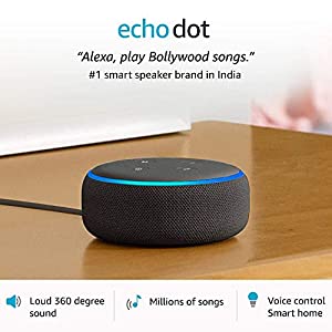 All-new Echo Dot (3rd Gen) – Smart speaker with Alexa