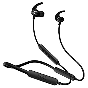 boAt Rockerz 255 Pro+ in-Ear Bluetooth Neckband with Upto 40 Hours Playback, ASAP Charge, IPX7, Dual Pairing, BT v5.0…